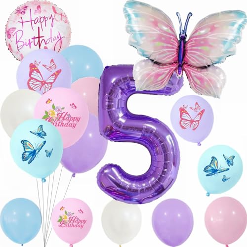 Yunchu Online 5. Geburtstagsdeko Mädche Lila Schmetterling Geburtstag Deko 5.Schmetterling Geburtstag Party Set Kindergeburtstag Party Deko für Mädchen Geburtstags Schmetterlinge Party Deko Yunchu Online 5. Geburtstagsdeko Mädche Lila Schmetterling Geburtstag Deko 5.Schmetterling Geburtstag Party Set Kindergeburtstag Party Deko für Mädchen Geburtstags Schmetterlinge Party Deko von Yunchu Online