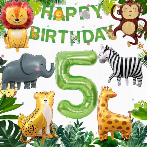 Yunchu Online Deko 5. Geburtstag 5 Jahr Dschungel Dekoration 5. Geburtstag Dekoration Junge Mädchen Dschungel Tiere Folienballons Luftballons 5. Geburtstag 5 Jahr Dschungel Geburtstag Dekoration Yunchu Online Deko 5. Geburtstag 5 Jahr Dschungel Dekoration 5. Geburtstag Dekoration Junge Mädchen Dschungel Tiere Folienballons Luftballons 5. Geburtstag 5 Jahr Dschungel Geburtstag Dekoration von Yunchu Online