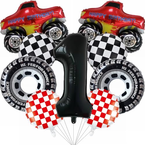 Yunchu Online Luftballon Auto Geburtstag Kit Monster Truck Cars Geburtstagsdeko Junge 1. Geburtstag Dekoration Auto Thema Party Dekorationen für Monster Rennen Auto Theme Party Supplies Yunchu Online Luftballon Auto Geburtstag Kit Monster Truck Cars Geburtstagsdeko Junge 1. Geburtstag Dekoration Auto Thema Party Dekorationen für Monster Rennen Auto Theme Party Supplies von Yunchu Online