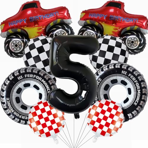 Yunchu Online Luftballon Auto Geburtstag Kit Monster Truck Cars Geburtstagsdeko Junge 5. Truck Geburtstag Dekoration Auto Thema Party Dekorationen für Monster Truck Rennen Auto Theme Party Supplies Yunchu Online Luftballon Auto Geburtstag Kit Monster Truck Cars Geburtstagsdeko Junge 5. Truck Geburtstag Dekoration Auto Thema Party Dekorationen für Monster Truck Rennen Auto Theme Party Supplies von Yunchu Online