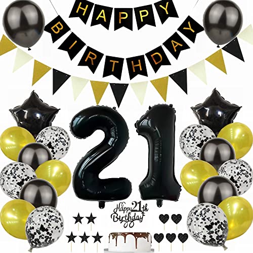 Yunchu Online Schwarz Gold 21. Geburtstag Dekoration Mann Frau 21. Geburtstag Schwarz Gold Party Deko Schwarz Tortendeko Geburtstag 21 Geburtstag Deko Geschenk 21 Geburtstag Deko Ballon Yunchu Online Schwarz Gold 21. Geburtstag Dekoration Mann Frau 21. Geburtstag Schwarz Gold Party Deko Schwarz Tortendeko Geburtstag 21 Geburtstag Deko Geschenk 21 Geburtstag Deko Ballon von Yunchu Online