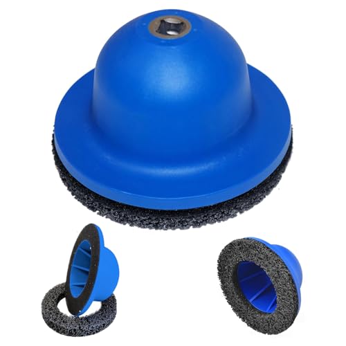 Radnabenschleifer, Kugelkopfschleifer für 1/2" Schlagschrauber, Radnabenschleifer Auto mit 150mm Schleifrad, Radnaben Bürste Set für Felgenreinigung, Schleifen, Entrosten Radnabenschleifer, Kugelkopfschleifer für 1/2" Schlagschrauber, Radnabenschleifer Auto mit 150mm Schleifrad, Radnaben Bürste Set für Felgenreinigung, Schleifen, Entrosten von Yunlaishaocer
