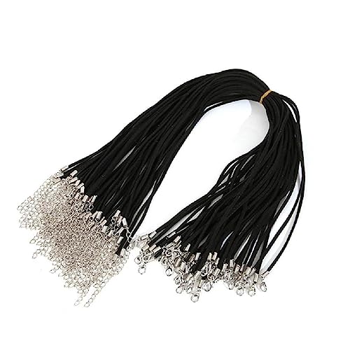 Einfache Samtschnur, Kette, Schmuckherstellung, Wildleder, Seil, Karabinerverschluss, Schnur perfekt für große Perlen und Ornamente, Samt, Kordelkette, DIY-Schmuckherstellung von Yunnan Sourcing