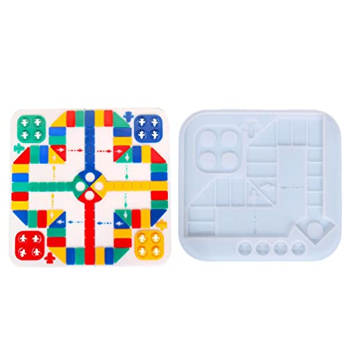 Yunnan Sourcing Schachform Set Silikon Spiel Form DIY Ton Epoxidharz Form für DIY Fliegendes Schachspiel für Kinder Erwachsene Familie Handwerk Brettspiel Silikonform Yunnan Sourcing Schachform Set Silikon Spiel Form DIY Ton Epoxidharz Form für DIY Fliegendes Schachspiel für Kinder Erwachsene Familie Handwerk Brettspiel Silikonform von Yunnan Sourcing