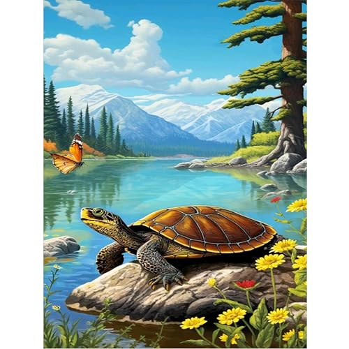 Yunruily Schildkröten malen nach Zahlen Erwachsene-Schildkröten malen nach Zahlen Kits für Erwachsene,Schildkröten malen nach Zahlen auf Leinwand für Geschenke nach Hause Wanddekoration(40cmx50cm) Yunruily Schildkröten malen nach Zahlen Erwachsene-Schildkröten malen nach Zahlen Kits für Erwachsene,Schildkröten malen nach Zahlen auf Leinwand für Geschenke nach Hause Wanddekoration(40cmx50cm) von Yunruily