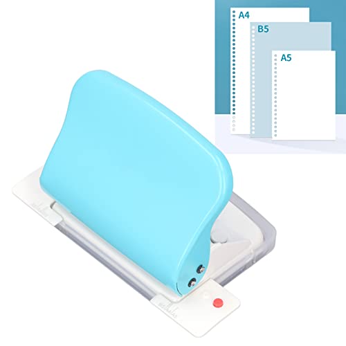 10-Loch-Stanzer für Ordner, 10-Blatt-Stanzkapazität, Locher für Papier, Tragbarer Handlocher für A4, B5, A5, A7, A6, Notizbücher, Scrapbooking Usw 10-Loch-Stanzer für Ordner, 10-Blatt-Stanzkapazität, Locher für Papier, Tragbarer Handlocher für A4, B5, A5, A7, A6, Notizbücher, Scrapbooking Usw von Yunseity