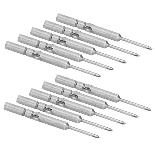 Yunseity 10-Teiles Elektische Schruubendreher-Bit, 2-mm-kreuzstrendrei-bit aus Legierertem Stahl Yunseity 10-Teiles Elektische Schruubendreher-Bit, 2-mm-kreuzstrendrei-bit aus Legierertem Stahl von Yunseity
