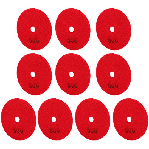 Yunseity 10-Teilige Schleifsche, 3-Zoll-1-Loch-Haken, Zeiterssparnis, 500 Mesh, Schleifscheauflagen Polierdiamant Polieren, Diamantschleisifsche, 3,1 "x 0,5". Yunseity 10-Teilige Schleifsche, 3-Zoll-1-Loch-Haken, Zeiterssparnis, 500 Mesh, Schleifscheauflagen Polierdiamant Polieren, Diamantschleisifsche, 3,1 "x 0,5". von Yunseity