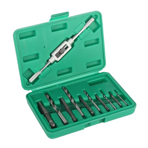 Yunseity 11-Teiles Extraktor-Set für Defekte Schruben, Bechdemdiges, Abisolerertes Bescheiden Yunseity 11-Teiles Extraktor-Set für Defekte Schruben, Bechdemdiges, Abisolerertes Bescheiden von Yunseity
