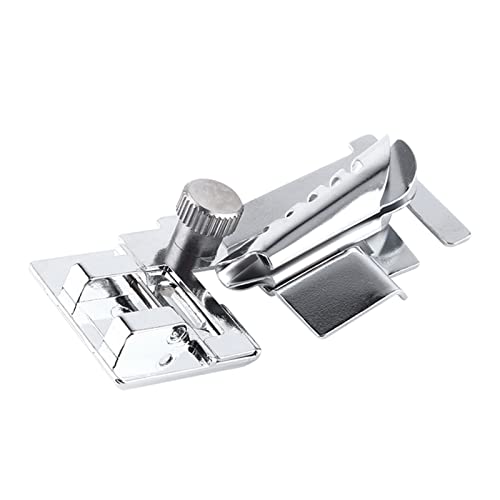 Yunxwd Nähfüße für Nähmaschine, Edelstahl Nähfuß Nähmaschine Presser Fuß, Schrägband-Bindebinderfuß Für Snap On Haushaltsnähmaschine Janome Singer Yunxwd Nähfüße für Nähmaschine, Edelstahl Nähfuß Nähmaschine Presser Fuß, Schrägband-Bindebinderfuß Für Snap On Haushaltsnähmaschine Janome Singer von Yunxwd