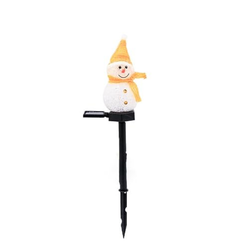 Weihnachtsdeko Weihnachtsbeleuchtung Außen LED-Solar-Schneemann-Lichter für den Außenbereich, Hofbeleuchtung, weihnachtliche dekorative Lichter, Zaunlichter, Gartenpfostenlichter Balkon (D, One Size) Weihnachtsdeko Weihnachtsbeleuchtung Außen LED-Solar-Schneemann-Lichter für den Außenbereich, Hofbeleuchtung, weihnachtliche dekorative Lichter, Zaunlichter, Gartenpfostenlichter Balkon (D, One Size) von Yunyahe