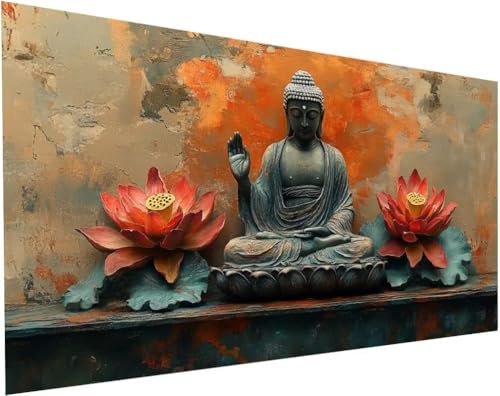 Diamond Painting Buddha Set für Erwachsene, Diamant Painting Bilder Blumen für Basteln Mädchen 8 Jahre Geschenke, 5D DIY Runder Daiments Malerei Stickerei Bilder Anfänger Zuhause Deko 200x100cm L-65 Diamond Painting Buddha Set für Erwachsene, Diamant Painting Bilder Blumen für Basteln Mädchen 8 Jahre Geschenke, 5D DIY Runder Daiments Malerei Stickerei Bilder Anfänger Zuhause Deko 200x100cm L-65 von Yuogyxog
