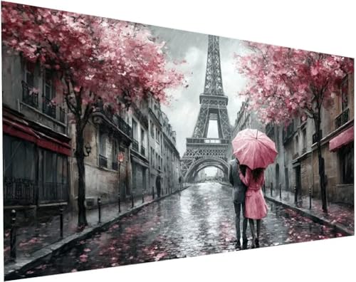 Diamond Painting Eiffelturm Set für Erwachsene, Diamant Painting Bilder Liebe für Basteln Mädchen 8 Jahre Geschenke, 5D DIY Runder Daiments Malerei Stickerei Bilder Anfänger Zuhause Deko 200x100cm L-1 Diamond Painting Eiffelturm Set für Erwachsene, Diamant Painting Bilder Liebe für Basteln Mädchen 8 Jahre Geschenke, 5D DIY Runder Daiments Malerei Stickerei Bilder Anfänger Zuhause Deko 200x100cm L-1 von Yuogyxog