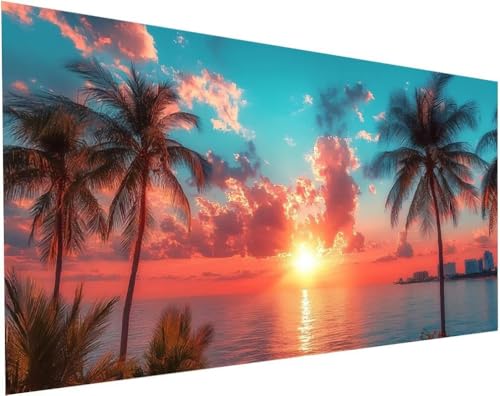 Diamond Painting Landschaft Set für Erwachsene, Diamant Painting Bilder Baum für Basteln Mädchen 8 Jahre Geschenke, 5D DIY Runder Daiments Malerei Stickerei Bilder Anfänger Zuhause Deko 160x80cm L-55 Diamond Painting Landschaft Set für Erwachsene, Diamant Painting Bilder Baum für Basteln Mädchen 8 Jahre Geschenke, 5D DIY Runder Daiments Malerei Stickerei Bilder Anfänger Zuhause Deko 160x80cm L-55 von Yuogyxog