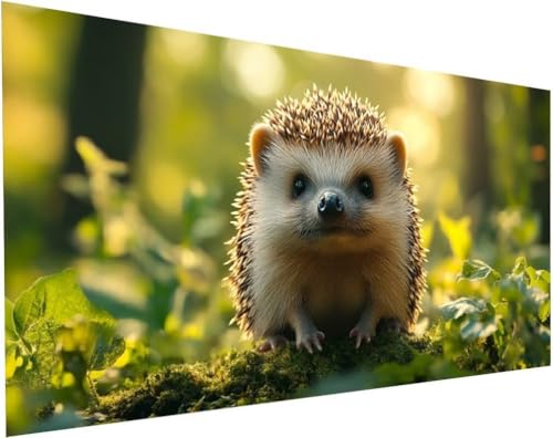 Hedgehog Diamond Painting Erwachsene Groß XXL 120x60cm, Diamond Painting Kinder ab 10 Jahre Tiere, 5D Cross Stitch Diamant Malerei Kreativ Set, DIY Diamanten Basteln Mädchen Geschenke Home Decor L-30 Hedgehog Diamond Painting Erwachsene Groß XXL 120x60cm, Diamond Painting Kinder ab 10 Jahre Tiere, 5D Cross Stitch Diamant Malerei Kreativ Set, DIY Diamanten Basteln Mädchen Geschenke Home Decor L-30 von Yuogyxog