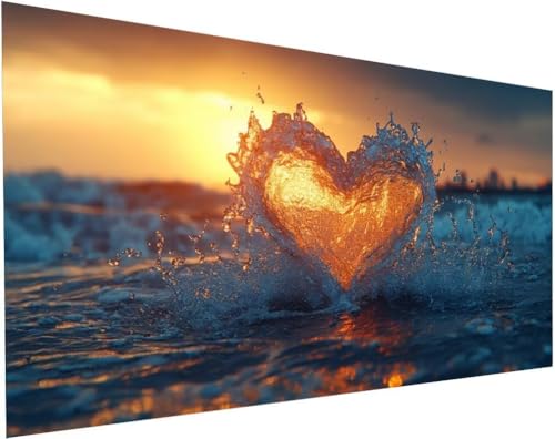 Meer Diamond Painting Erwachsene Groß XXL 110x50cm, Diamond Painting Kinder ab 10 Jahre Liebe, 5D Cross Stitch Diamant Malerei Kreativ Set, DIY Diamanten Basteln Mädchen Geschenke Home Wand Dekor L-98 Meer Diamond Painting Erwachsene Groß XXL 110x50cm, Diamond Painting Kinder ab 10 Jahre Liebe, 5D Cross Stitch Diamant Malerei Kreativ Set, DIY Diamanten Basteln Mädchen Geschenke Home Wand Dekor L-98 von Yuogyxog