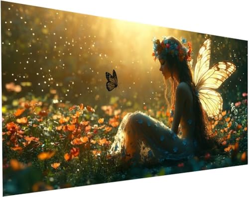 Prinzessin Diamond Painting Erwachsene Groß XXL 100x50cm, Diamond Painting Kinder ab 10 Jahre Blumen, 5D Full Cross Stitch Diamant Malerei Kreativ Set, DIY Diamanten Basteln Mädchen Home Decor L-74 Prinzessin Diamond Painting Erwachsene Groß XXL 100x50cm, Diamond Painting Kinder ab 10 Jahre Blumen, 5D Full Cross Stitch Diamant Malerei Kreativ Set, DIY Diamanten Basteln Mädchen Home Decor L-74 von Yuogyxog