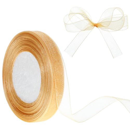 45 Meter Goldband 1,5 cm Dünnes Goldband für Geschenkverpackung Transparente Goldene Glitzer-Organza Geburtstagsbänder für Blumenstrauß Kuchen Haaraccessoires Weihnachtsbäume Hochzeitsdekoration 45 Meter Goldband 1,5 cm Dünnes Goldband für Geschenkverpackung Transparente Goldene Glitzer-Organza Geburtstagsbänder für Blumenstrauß Kuchen Haaraccessoires Weihnachtsbäume Hochzeitsdekoration von Yuomeaz