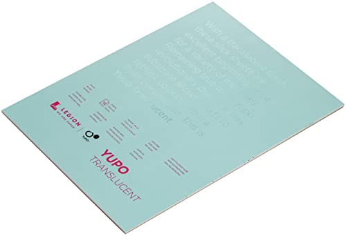 Yupo Paper L21-YUP153WH1114 Durchscheinende Blätter, 15 Stück, transparent, 11" x 14" von Yupo Paper