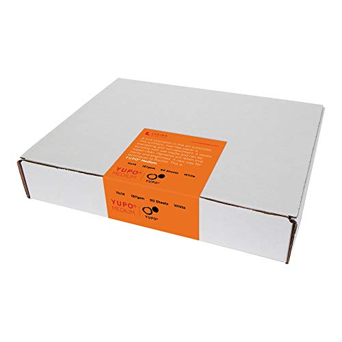 Legion YUPO Polypropylene Bulk Box Set, 11X14 Inches, Medium 74Lb, 50 Sheets (L21YP197WH11148) von Yupo