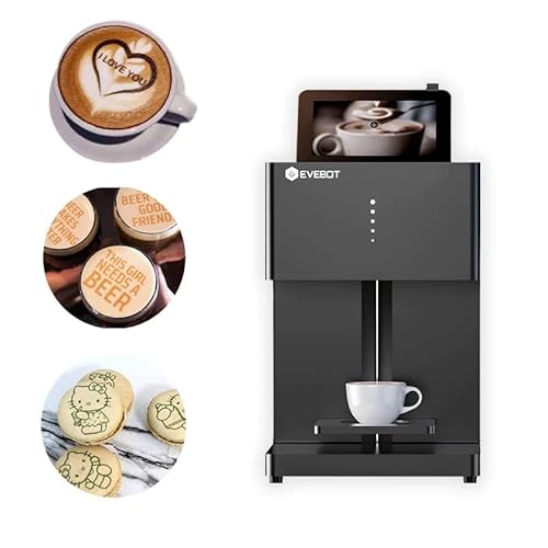 3D Latte Art Kaffee Drucker Maschine Automatische Getränke Lebensmittel Selfie Mit WIFI Verbindung Druck Lebensmittelsicherheitsgrad Tintenpatronen (FC-B-1Farbe Tinte) von YuqiaoTime