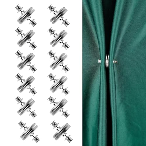 Yuqilin 12 Paare Vorhang Magnetknopf, Raffhalter Magnetisch Vorhang Magnetischer Verschluss Gewichte Gardinen Duschvorhang Magnet Zubehör,für Schlafzimmer Wohnzimmer Esszimmer Badezimmer Büro(Silber) Yuqilin 12 Paare Vorhang Magnetknopf, Raffhalter Magnetisch Vorhang Magnetischer Verschluss Gewichte Gardinen Duschvorhang Magnet Zubehör,für Schlafzimmer Wohnzimmer Esszimmer Badezimmer Büro(Silber) von Yuqilin