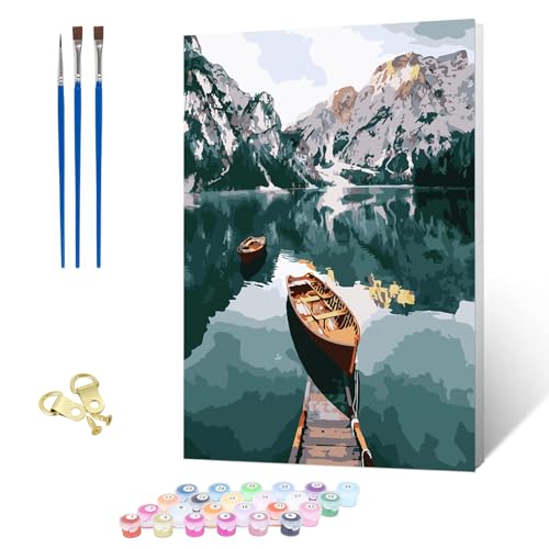 Yuqilin Malen Nach Zahlen Erwachsene, Malen Nach Zahlen, con Leinwand, Pinsel, Pigment und Haken mit, 40 X 50 CM Painting by Numbers, Diy Malen Nach Zahlen für Home Wall Decor Yuqilin Malen Nach Zahlen Erwachsene, Malen Nach Zahlen, con Leinwand, Pinsel, Pigment und Haken mit, 40 X 50 CM Painting by Numbers, Diy Malen Nach Zahlen für Home Wall Decor von Yuqilin