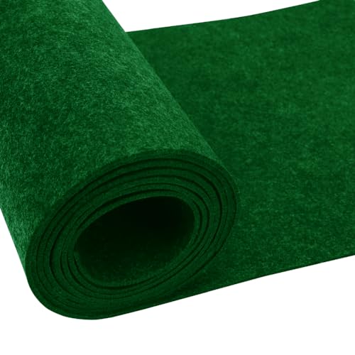 Yuragim Filz Grün, Filz Meterware 30cmx250cmx3mm Filzrolle Filzstoff Dekofilz Taschenfilz Filzmatte für DIY Aufbewahrungstasche Filzunterlage Patchwork Nähen filz basteln Ostern Handwerken Dekoration Yuragim Filz Grün, Filz Meterware 30cmx250cmx3mm Filzrolle Filzstoff Dekofilz Taschenfilz Filzmatte für DIY Aufbewahrungstasche Filzunterlage Patchwork Nähen filz basteln Ostern Handwerken Dekoration von Yuragim