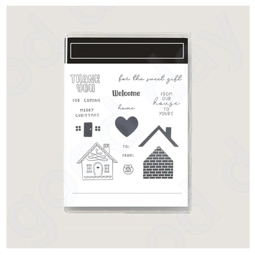 Metall Schneiden Sterben und Stempel Set- Stanzschablonen Und Stempel Weihnachten Stanzformen Silikon Klar Stempel Silikonstempel DIY Scrapbooking Kunsthandwerk Stanzen Kartenherstellungszubehör 17# Metall Schneiden Sterben und Stempel Set- Stanzschablonen Und Stempel Weihnachten Stanzformen Silikon Klar Stempel Silikonstempel DIY Scrapbooking Kunsthandwerk Stanzen Kartenherstellungszubehör 17# von Yurosiay