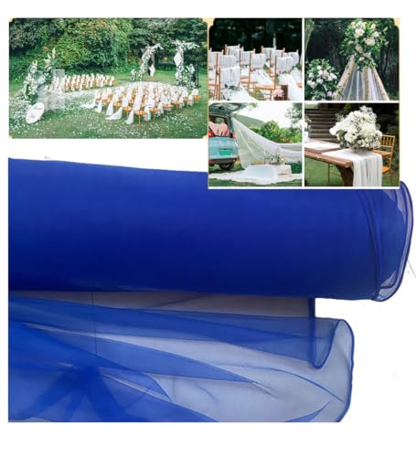 Tüllstoff Tüll Meterware 15M×160cm Durchsichtig Zart Tüllband Dekostoff Tüll Stoffe Netzstoff Hochzeit Vorhang Hochzeitsbogen Freihanddeko Zeremonie Party Deko Kleid Crafts GeschenkSaphirblau Tüllstoff Tüll Meterware 15M×160cm Durchsichtig Zart Tüllband Dekostoff Tüll Stoffe Netzstoff Hochzeit Vorhang Hochzeitsbogen Freihanddeko Zeremonie Party Deko Kleid Crafts GeschenkSaphirblau von Yurosiay