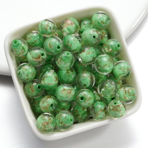 Yurosiay 10 mm leuchtende Sandglasperlen Mehrfarbige Glasperlen mit geradem Loch Lose Perlen Transparente fluoreszierende Perlen Im Dunkeln leuchtende Perlen DIY-Schmuckherstellung Grün Yurosiay 10 mm leuchtende Sandglasperlen Mehrfarbige Glasperlen mit geradem Loch Lose Perlen Transparente fluoreszierende Perlen Im Dunkeln leuchtende Perlen DIY-Schmuckherstellung Grün von Yurosiay
