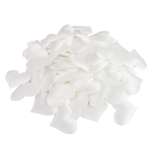 Yurosiay 100 Stück Herz Konfetti Stoff 2cm Liebe Schwamm Blütenblätter Konfetti Bunt Herzen Tischkonfetti Streudeko Hochzeit Herzen Romantische Herz Konfetti Schwamm für Hochzeit Party Weiße Yurosiay 100 Stück Herz Konfetti Stoff 2cm Liebe Schwamm Blütenblätter Konfetti Bunt Herzen Tischkonfetti Streudeko Hochzeit Herzen Romantische Herz Konfetti Schwamm für Hochzeit Party Weiße von Yurosiay