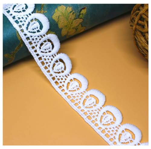 Yurosiay 15 Yards 2cm Spitzenbordüre Weiß zum Nähen Vintage Stickerei Blumen Spitzenband Spitze Borten Zierband Spitzenborte Dekoband Spitze Stoffband für Hochzeit DIY Handwerk Nähen Deko 11# Yurosiay 15 Yards 2cm Spitzenbordüre Weiß zum Nähen Vintage Stickerei Blumen Spitzenband Spitze Borten Zierband Spitzenborte Dekoband Spitze Stoffband für Hochzeit DIY Handwerk Nähen Deko 11# von Yurosiay