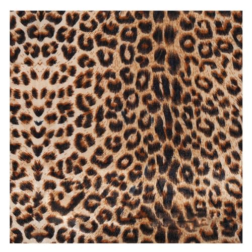 Yurosiay 150x100cm Tierdruck Samtstoff Mode Tiger Zebra Leopard Muster Dekostoff Samt Fellimitat Stoff Samtstoff Meterware Weiche Nähstoffe Samt Einseitiger Bedruckter Stoff zum Nähen Deko 5# von Yurosiay