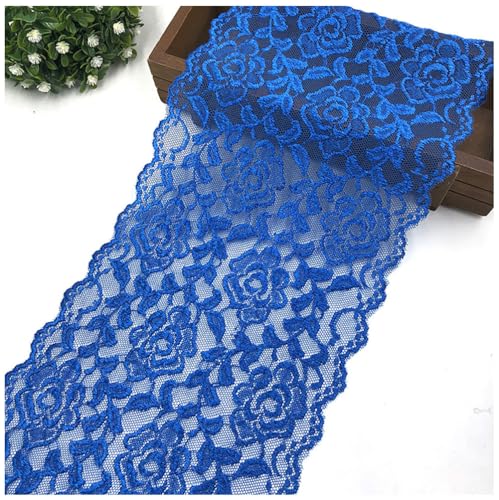 Yurosiay 18 cm x 1 Yard dekorativer Spitzenstoff Spitzenborte Spitzenband elastische Spitze Für Dessous Nähen DIY Basteln Hochzeit Weihnachtsdekorationen Saphir Yurosiay 18 cm x 1 Yard dekorativer Spitzenstoff Spitzenborte Spitzenband elastische Spitze Für Dessous Nähen DIY Basteln Hochzeit Weihnachtsdekorationen Saphir von Yurosiay