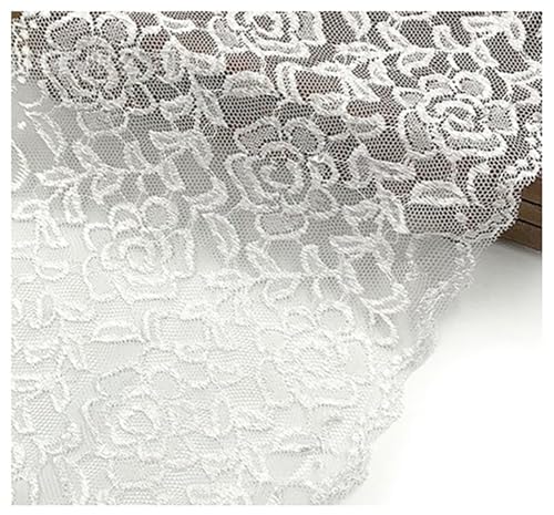 Yurosiay 18 cm x 2 Yard dekorativer Spitzenstoff Spitzenborte Spitzenband elastische Spitze Für Dessous Nähen DIY Basteln Hochzeit Weihnachtsdekorationen Ben Bai Yurosiay 18 cm x 2 Yard dekorativer Spitzenstoff Spitzenborte Spitzenband elastische Spitze Für Dessous Nähen DIY Basteln Hochzeit Weihnachtsdekorationen Ben Bai von Yurosiay