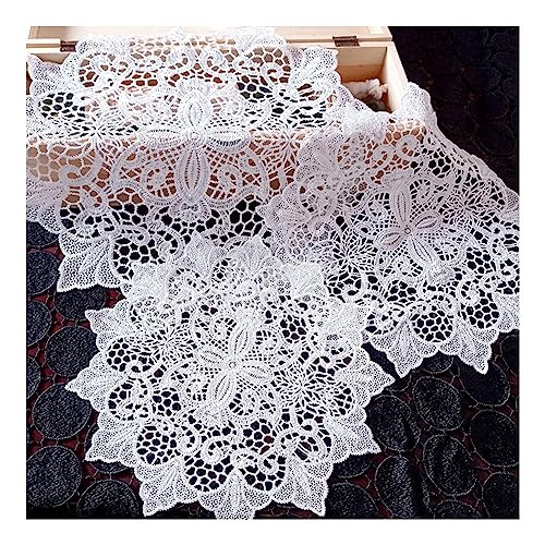 Yurosiay 2 Stück Weiße Spitzendeckchen Vintage Rund Spitze Untersetzer Handgemachte Häkeltischdecke Elegant Blumen Stickerei Tischset Runde Spitze Tischmatte Gehäkelte Tischdecke Campanula 40cm Yurosiay 2 Stück Weiße Spitzendeckchen Vintage Rund Spitze Untersetzer Handgemachte Häkeltischdecke Elegant Blumen Stickerei Tischset Runde Spitze Tischmatte Gehäkelte Tischdecke Campanula 40cm von Yurosiay