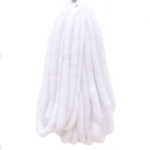 Yurosiay 20m Kunstfell Borte 3cm Breite Künstliches Kaninchenfell Bordüre Weich Flauschig Plüschband DIY Handgemachte Kunstpelz Bordüre Plüsch Fellborte für DIY Handwerk Kostüm Nähen Weiße Yurosiay 20m Kunstfell Borte 3cm Breite Künstliches Kaninchenfell Bordüre Weich Flauschig Plüschband DIY Handgemachte Kunstpelz Bordüre Plüsch Fellborte für DIY Handwerk Kostüm Nähen Weiße von Yurosiay