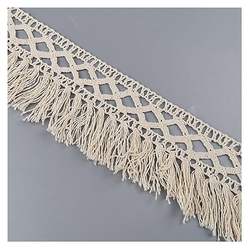 Yurosiay 3 Yard 7cm Breite Fransenborte Baumwolle Vintage Häkelspitze Fransenbesatz Quaste Spitzenband Quaste Trim Häkel Fransen Bordüre Quastenborte für DIY Nähen Heimdekoration Weiße 5# Yurosiay 3 Yard 7cm Breite Fransenborte Baumwolle Vintage Häkelspitze Fransenbesatz Quaste Spitzenband Quaste Trim Häkel Fransen Bordüre Quastenborte für DIY Nähen Heimdekoration Weiße 5# von Yurosiay
