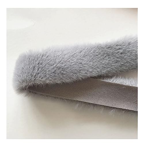 Yurosiay 5 Stück 1m×8cm Kunstfell Bordüre DIY Handgemachte Kunstpelzband Weich Flauschig Kunstfell Borte Plüsch Borte zum Nähen Künstliche Fellborte für Kostüme Basteln Kapuzen Grau Yurosiay 5 Stück 1m×8cm Kunstfell Bordüre DIY Handgemachte Kunstpelzband Weich Flauschig Kunstfell Borte Plüsch Borte zum Nähen Künstliche Fellborte für Kostüme Basteln Kapuzen Grau von Yurosiay