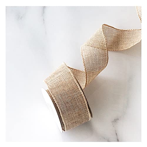 Yurosiay 5 Yard ×4 cm Juteband Bunt Sackleinen Band Breit Leinenband Juteband Mit Draht Vintage Dekoband Jute Geschenkband Schleifenband Weihnachtsband für DIY Handwerk Hochzeit Beige Yurosiay 5 Yard ×4 cm Juteband Bunt Sackleinen Band Breit Leinenband Juteband Mit Draht Vintage Dekoband Jute Geschenkband Schleifenband Weihnachtsband für DIY Handwerk Hochzeit Beige von Yurosiay