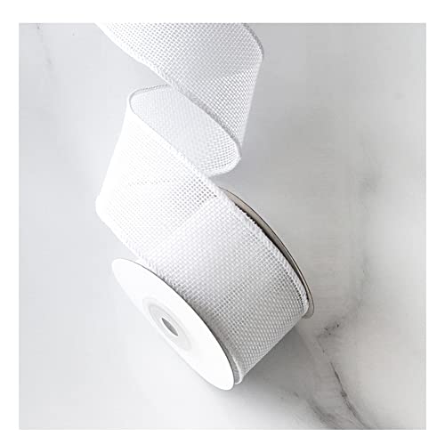 Yurosiay 5 Yard ×4 cm Juteband Bunt Sackleinen Band Breit Leinenband Juteband Mit Draht Vintage Dekoband Jute Geschenkband Schleifenband Weihnachtsband für DIY Handwerk Hochzeit Weiße Yurosiay 5 Yard ×4 cm Juteband Bunt Sackleinen Band Breit Leinenband Juteband Mit Draht Vintage Dekoband Jute Geschenkband Schleifenband Weihnachtsband für DIY Handwerk Hochzeit Weiße von Yurosiay