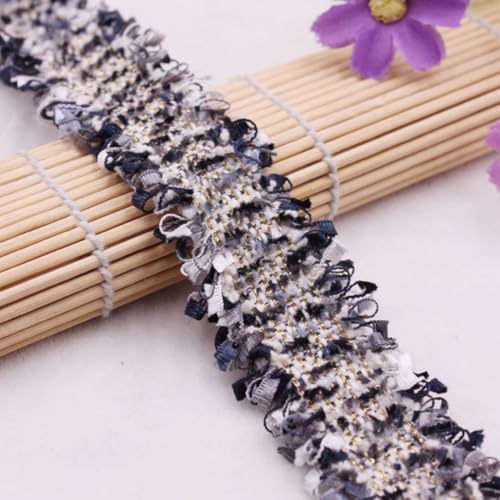 Yurosiay 5 Yards Quastes spitzenband Breite 30 mm Vintage-Besatz Spitzenborte Spitzenbordüre Spitzenstoffband Bastelspitzenband Schleifenband für DIY Basteln, Kleiderzubehör,Haarschmuck Yurosiay 5 Yards Quastes spitzenband Breite 30 mm Vintage-Besatz Spitzenborte Spitzenbordüre Spitzenstoffband Bastelspitzenband Schleifenband für DIY Basteln, Kleiderzubehör,Haarschmuck von Yurosiay