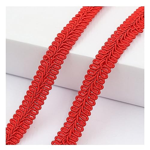 Yurosiay 5m Posamentenborte 15mm Breite Geflochtene Borte Handgefertigter Geflochten Zierband Dekoborte Nähen Brokatborten Stoffborte Möbelborte Geflecht Borte für DIY Nähen Handwerk Rot Yurosiay 5m Posamentenborte 15mm Breite Geflochtene Borte Handgefertigter Geflochten Zierband Dekoborte Nähen Brokatborten Stoffborte Möbelborte Geflecht Borte für DIY Nähen Handwerk Rot von Yurosiay
