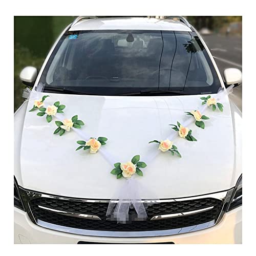 Yurosiay Autoschmuck Hochzeit Auto Blumenschmuck Weiße Organzaband Romantische Champagner Rose Deko Girlande Auto Hochzeit Autoschmuck Blumen Girlande Hochzeitsschmuck Auto Hochzeitsdeko Auto 3# Yurosiay Autoschmuck Hochzeit Auto Blumenschmuck Weiße Organzaband Romantische Champagner Rose Deko Girlande Auto Hochzeit Autoschmuck Blumen Girlande Hochzeitsschmuck Auto Hochzeitsdeko Auto 3# von Yurosiay