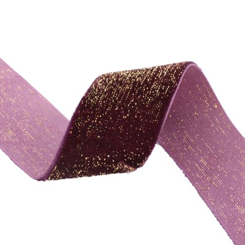 Yurosiay Glitzer Samtband 9m/Rollen Samt Dekoband Einseitiges Glitzerbänder Samt Vintage Samtborte Samt Geschenkband Schleifenband Stoffband Zierband Samt für DIY Basteln Nähen Lila 1# 3.8cm Yurosiay Glitzer Samtband 9m/Rollen Samt Dekoband Einseitiges Glitzerbänder Samt Vintage Samtborte Samt Geschenkband Schleifenband Stoffband Zierband Samt für DIY Basteln Nähen Lila 1# 3.8cm von Yurosiay