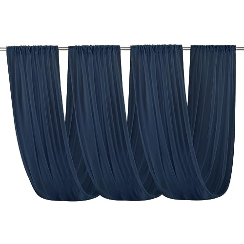 Yurosiay Tüllstoff Raumdekoration Raumbanner Hochzeits Chiffon-Vorhang Traubogen Chiffon-Stoff Hochzeits-Hintergrund für Party Geschenke Deko Basteln Fotografie-Hintergrund Marineblau 73x600cm Yurosiay Tüllstoff Raumdekoration Raumbanner Hochzeits Chiffon-Vorhang Traubogen Chiffon-Stoff Hochzeits-Hintergrund für Party Geschenke Deko Basteln Fotografie-Hintergrund Marineblau 73x600cm von Yurosiay