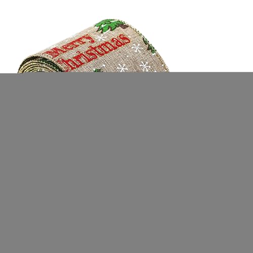 Yurosuis Bänder zum Basteln,Weihnachtsbaumband, Urlaubsverpackungs-Streamer, atives Schleifenzubehör, Drahtkantenband, atives Geschenkband, Bauernhaus-für Yurosuis Bänder zum Basteln,Weihnachtsbaumband, Urlaubsverpackungs-Streamer, atives Schleifenzubehör, Drahtkantenband, atives Geschenkband, Bauernhaus-für von Yurosuis