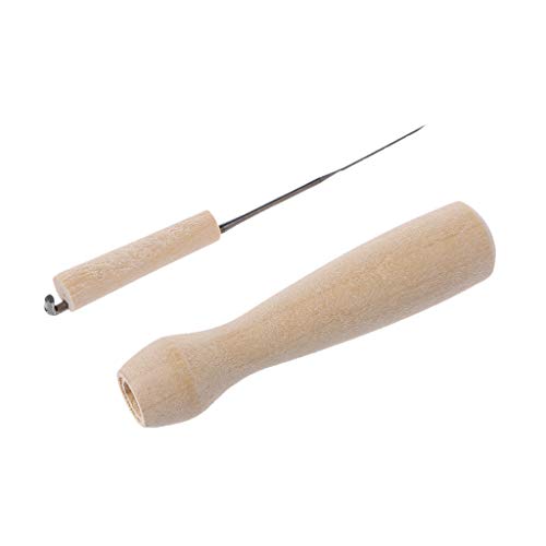 Yushu - Filznadel – Holzgriffhalter – DIY-Werkzeug für kreatives Handwerk – Wollfilz-Nadel für DIY-Spielzeug Basteln Filztiere – Filznadel-Starter-Set. von Yushu