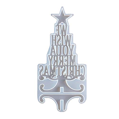 Yushu - Weihnachtsbaum-Ornamente, Epoxidharz-Form, Frohe Weihnachten, Heimdekoration, Silikonform, Weihnachtsthema für Festival-Kunst, Weihnachtsbaumschmuck, DIY-Geschenk. Yushu - Weihnachtsbaum-Ornamente, Epoxidharz-Form, Frohe Weihnachten, Heimdekoration, Silikonform, Weihnachtsthema für Festival-Kunst, Weihnachtsbaumschmuck, DIY-Geschenk. von Yushu